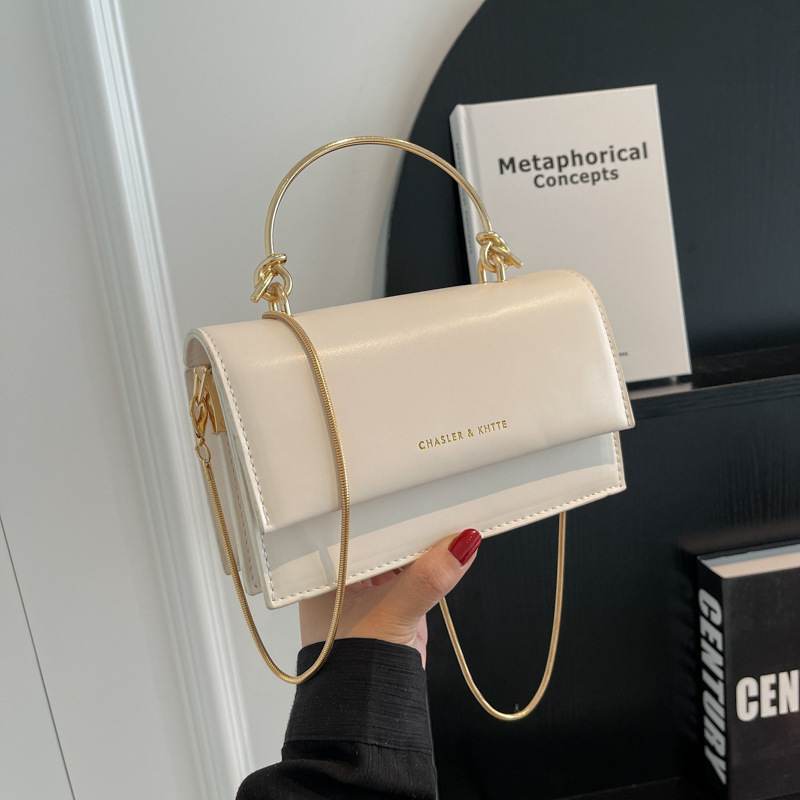 Cross-Border Women's Bag New Model 2025 Fashionable Crossbody Bag Versatile Niche Shoulder Bag High-End Handbag Small Square Bag