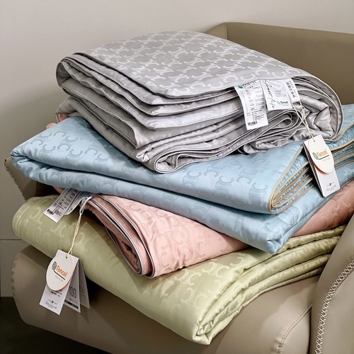 60-count Austrian Tencel jacquard summer cool quilt four-piece set simple naked sleeping air-conditioned quilt summer washable summer quilt