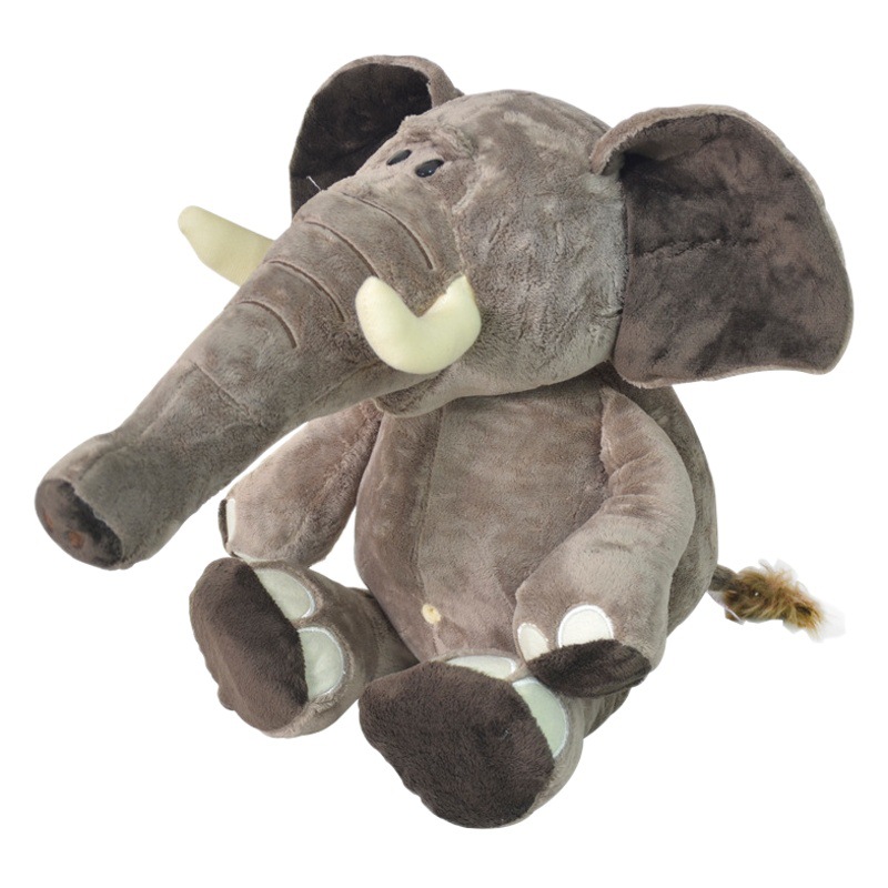 Lindo Animal de la selva elefante de peluche de juguete muñeca grande almohada muñeca del Día del Niño regalo de la actividad al por mayor