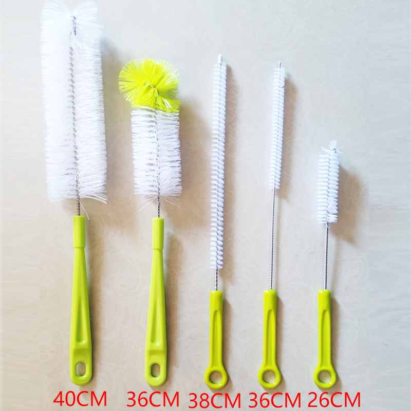 cepillo de taza de boca delgada alargada cepillo de lavado de taza multifuncional cepillo de taza cepillo de limpieza de botella de leche botella de vino cepillo