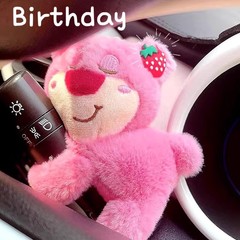 Car screen small ornament cute lady plush toy high-end car dashboard decoration item internet celebrity wiper