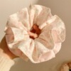 3#Pink cream pastoral floral patchwork double layer, approximately 15cm