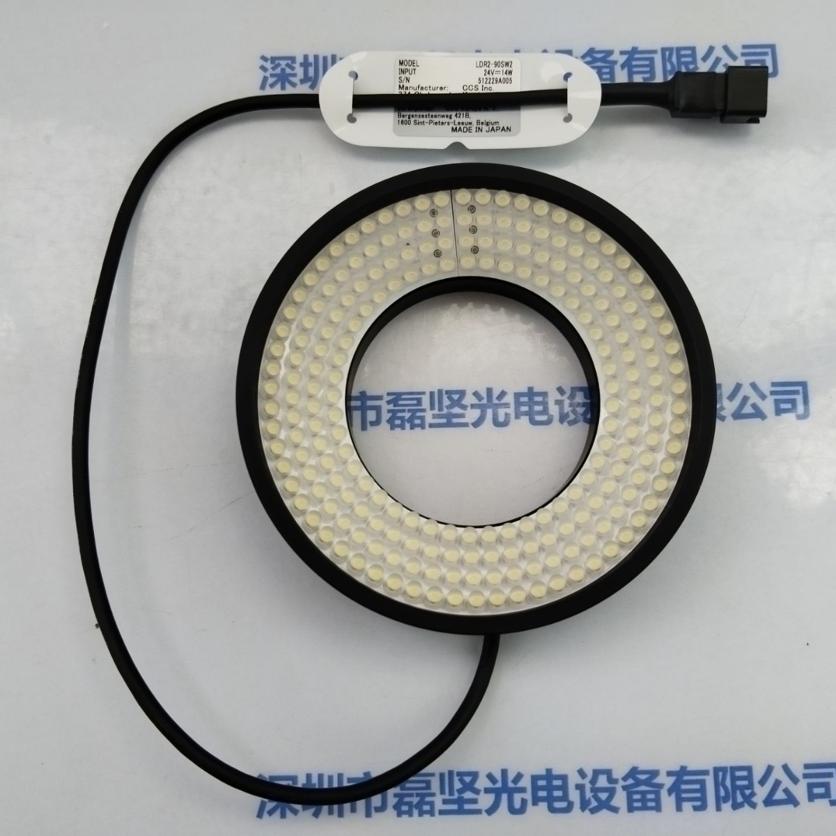 CCS希希爱视 LED环光源 LDR2-90SW2