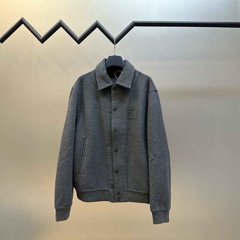 Cross-border supply, authentic quality, embossed wool jacket, retro cardigan, unisex autumn outerwear for men Cross-border supply, authentic quality, embossed wool jacket, retro cardigan, unisex autumn outerwear for men