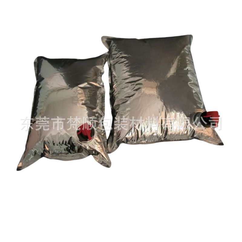 Supply 1L2L3L5L10L Aluminized Butterfly Valve Bib Red Wine Juice Bag Wine Juice Bag