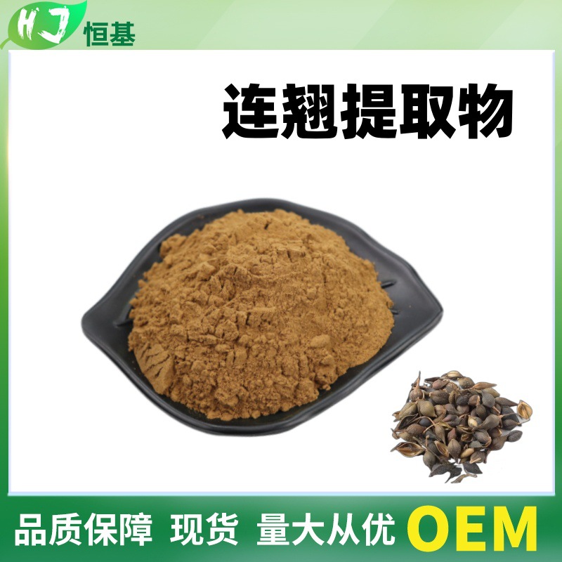 连翘提取物 10:1 水溶 中药提取物 连翘粉 1㎏装 现货  连翘提取