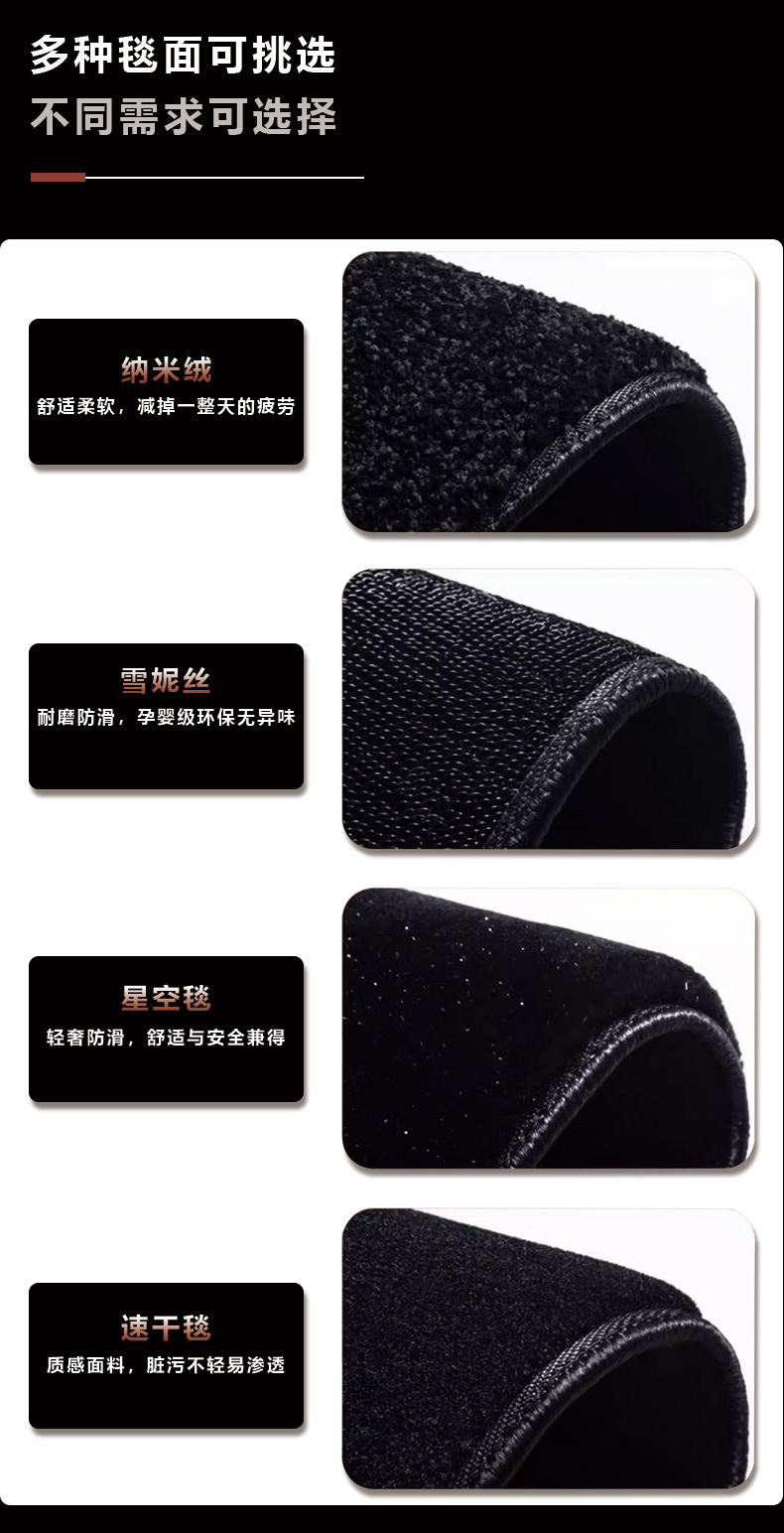 360 Aviation-Grade Soft Car Floor Mats, 360-Degree Full-Coverage Floor Mats, Suitable for Any Car Model, Available for Dropshipping