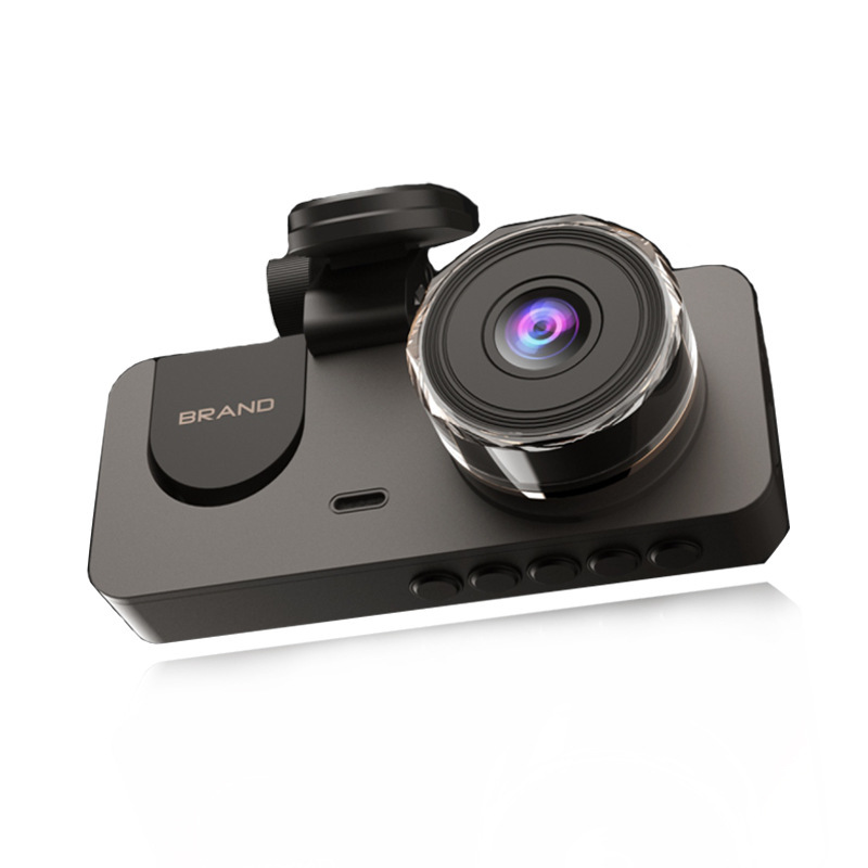 Coche 3 Cámara tres grabación tres Lente 3 grabación grabadora de conducción 3 DVR HD visión nocturna 1080 2K transfronteriza