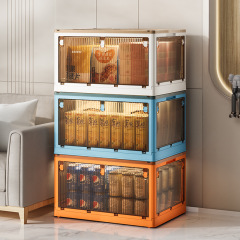 折りたたみ式車載5ドア収納ボックス、家庭用特大衣類プラスチックボックス、キルト整理折りたたみボックス収納