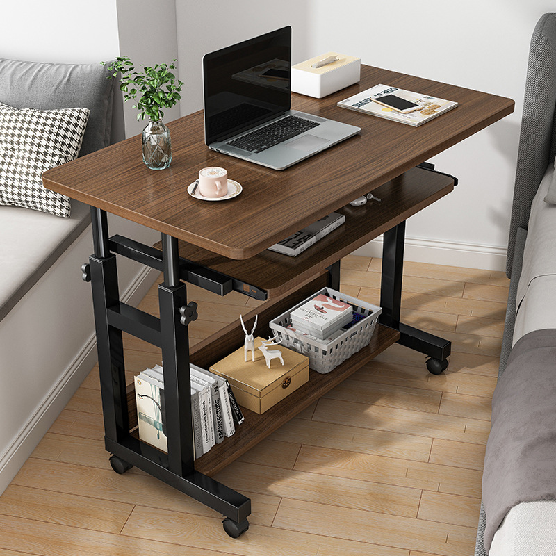 Bedside Table Movable Adjustable Desk Bedroom Home Student Dormitory Lazy Desktop Computer Table Office Workbench
