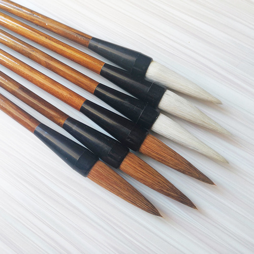 Large sable and wolf hair brushes, calligraphy and painting, Chinese painting, calligraphy and painting, wholesale direct from the manufacturer