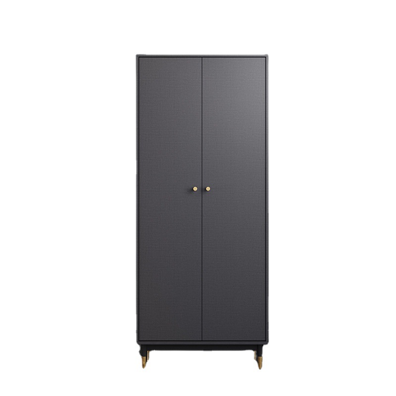 Nórdico armario de dos puertas correderas puerta a puerta pequeño apartamento dormitorio muebles placa simple italiano luz abrigo de lujo gabinete image 5
