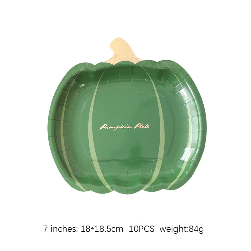 10 7 인치 녹색 호박