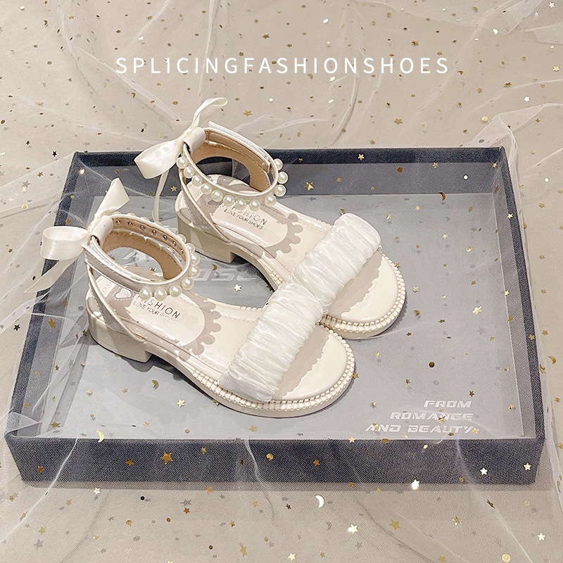 Zapatos de playa para niños de verano 2026 zapatos de princesa de moda para niños zapatos de playa para niños zapatos romanos para niños