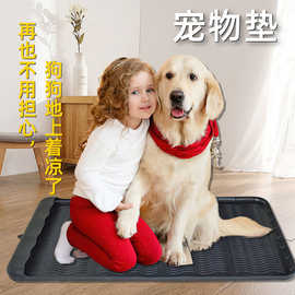 狗狗用品宠物硅胶垫夏季隔热冬季保暖防漏硅胶宠物垫定制宠物用品
