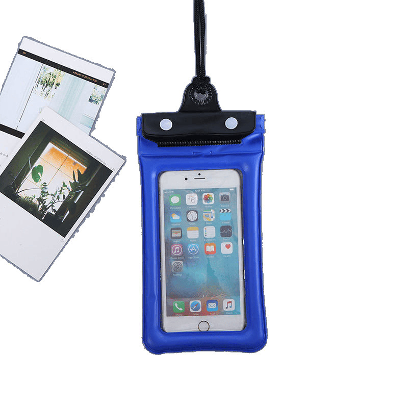 Bolsa de teléfono móvil pantalla táctil para llevar jinete bolsa de polvo caso de teléfono móvil inflable flotante cubierta de cadena de suministro comercio fábrica al por mayor