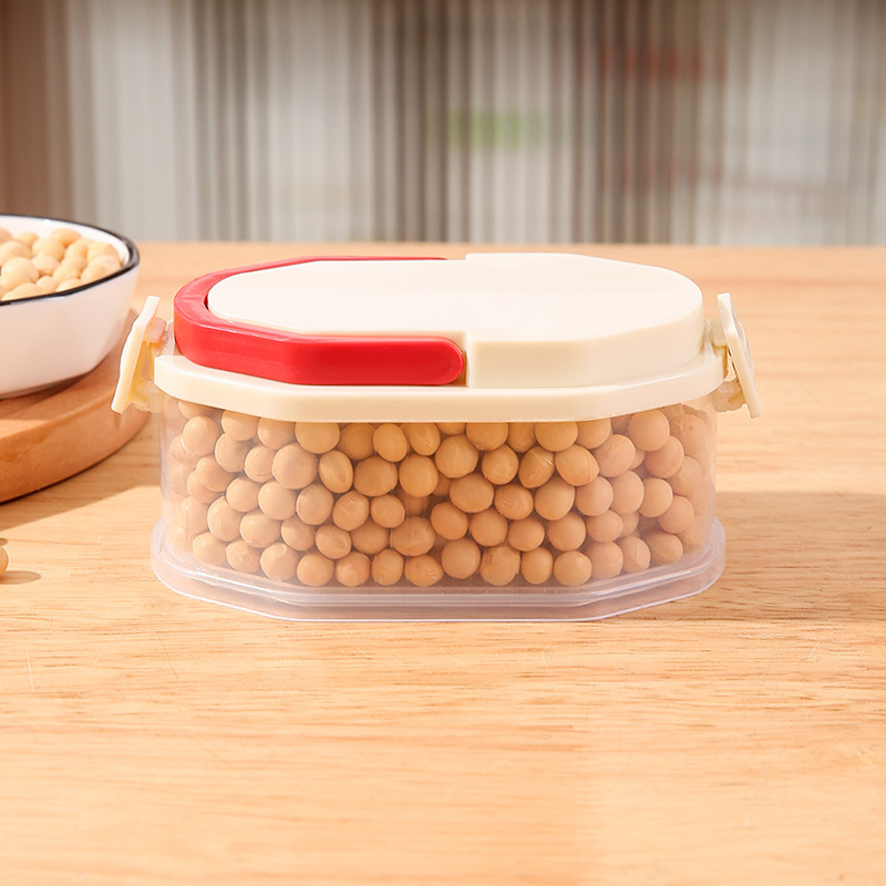 キッチン積み重ね可能な収納ボックス大容量ドライフルーツスパイスフルーツ冷蔵庫野菜食品収納ボックス|undefined