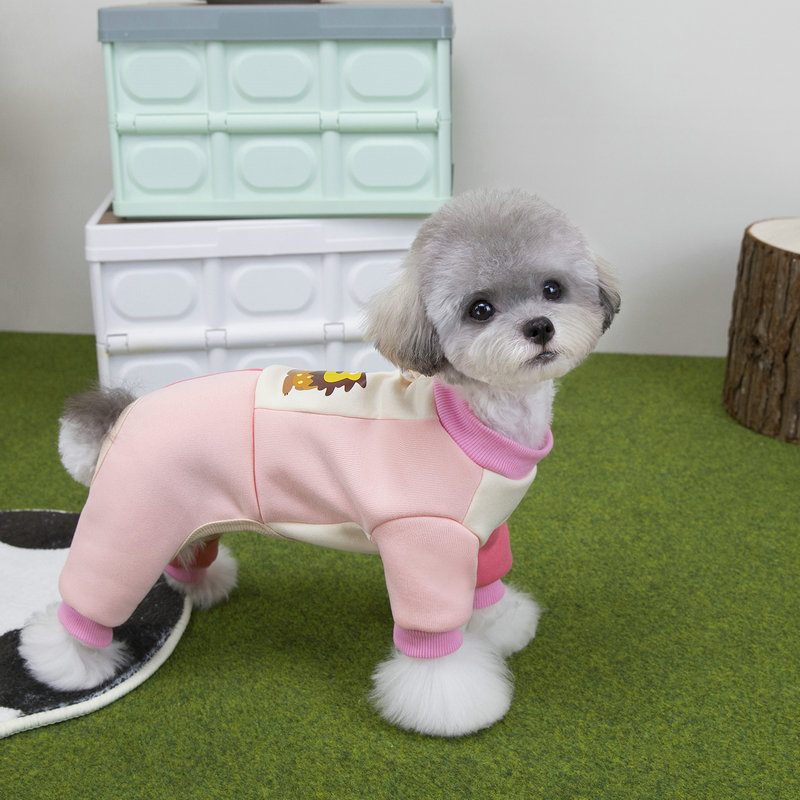 宠物衣服狗狗衣服宠物服装秋冬宠物四腿卫衣绒衣25狮子四腿卫衣|undefined