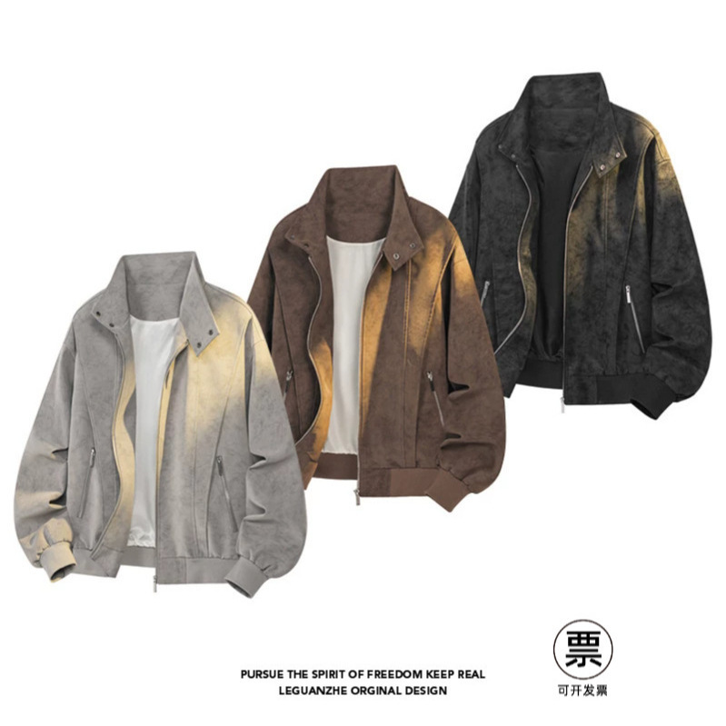2026 Autumn New Arrival Hong Kong Style White Large Size High-Quality Leather Jacket M-5X HJ26687-TeP49 2026 Autumn New Arrival Hong Kong Style White Large Size High-Quality Leather Jacket M-5X HJ26687-TeP49