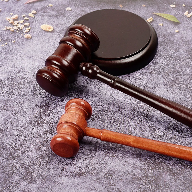 儿童抓周实木小锤子用品按摩锤玩具小木锤子拍卖锤儿童玩具法官锤