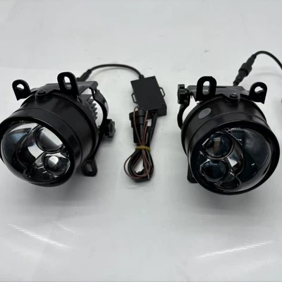 3inch Yellow Light Fog Lamp Dual-Lens High-Power Ultra-Bright Dual Direct-Beam Laser Factory Dual-Lens Fog Lamp (Fog lamp)