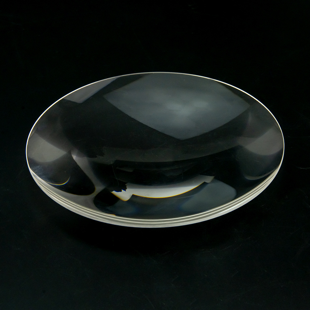 直径145mm凹凸透镜k9材质光学玻璃透镜投影仪镜头放大镜镜片LS