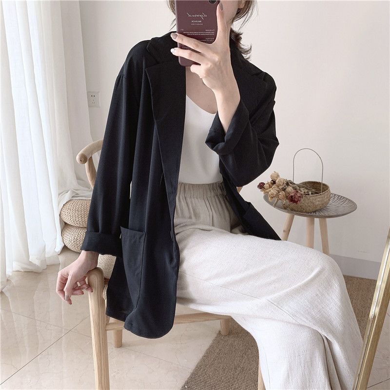 Suit Sun Protection Thin Jacket Women's Trendy Spring and Summer New Korean Style Student Petite Loose Slimming Versatile Suit Sun Protection Thin Jacket Women's Trendy Spring and Summer New Korean Style Student Petite Loose Slimming Versatile
