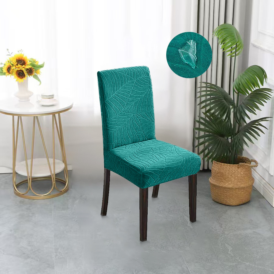 Funda para silla elástica jacquard de hoja gruesa impermeable transfronteriza Funda para silla jacquard para el hogar europea y americana al por mayor