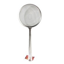 18#宽边网漏家用细眼过滤漏勺 残渣过滤网勺十元店日用百货批货