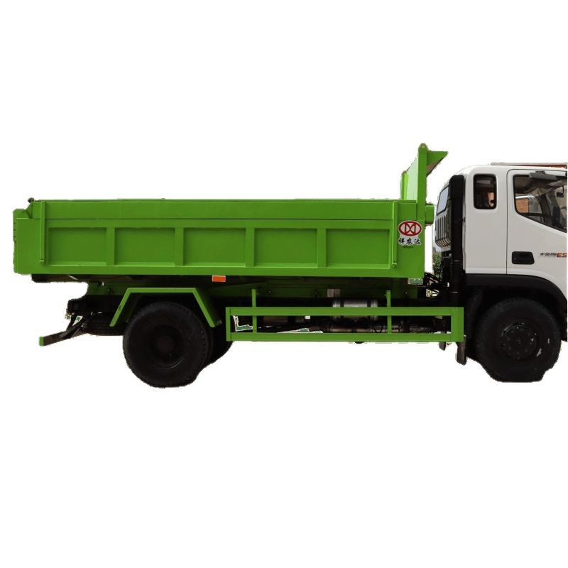 Mineral Waste Removal Truck, Construction Site Soil Slag Garbage Transport Truck, Closed Dump Garbage Truck Is Simple and Easy to Operate 5