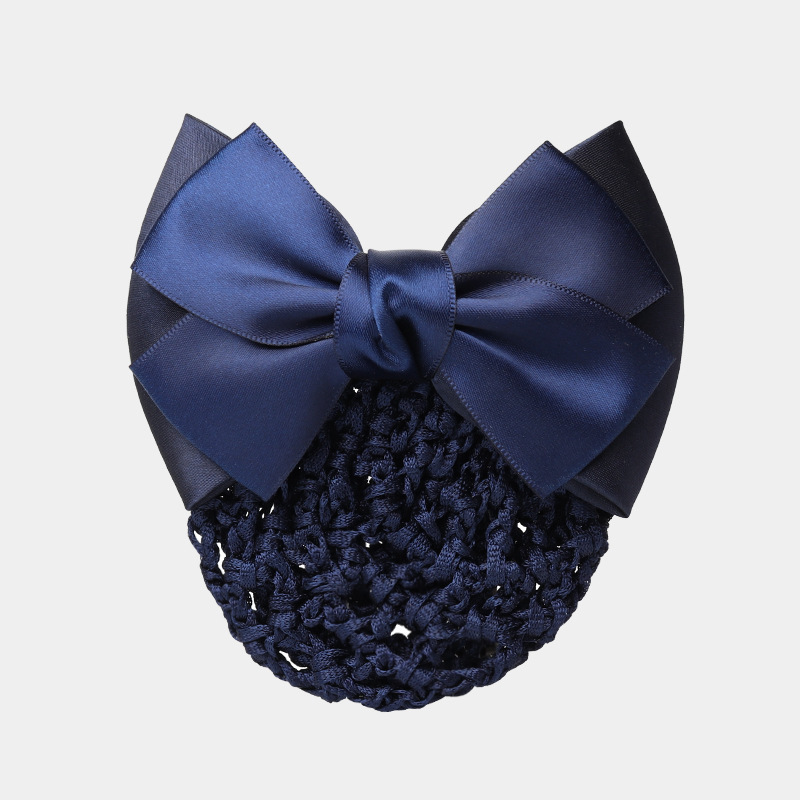 Hotel Attendant Head Flower Korean Telecom Mobile Stewardess Nurse Bank Net Flower Tooling Hair Net Pocket Headwear