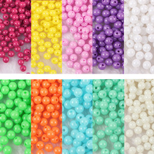 6/8/10mm�ǹ�ɫ�����п�ʵɫ��diy�ֻ���������ͯ�����������