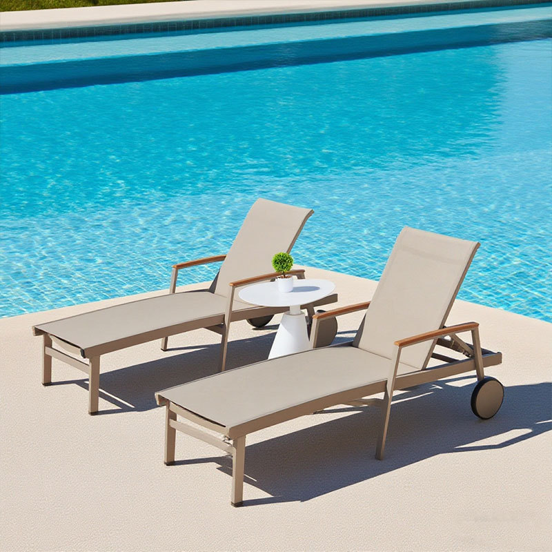 Cama al aire libre sillón junto a la piscina sillón al aire libre balcón terraza terraza sillón de playa impermeable
