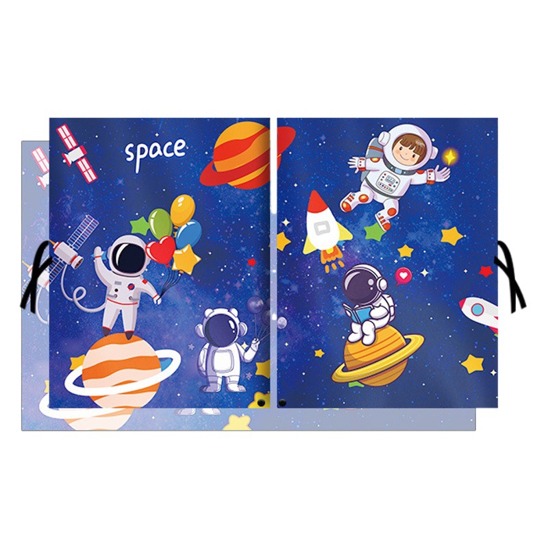 New Cartoon Sunshade Double-Layer Printed Car Magnet Curtain Car Sun Protection and Heat Insulation Side Window Car Sunshade