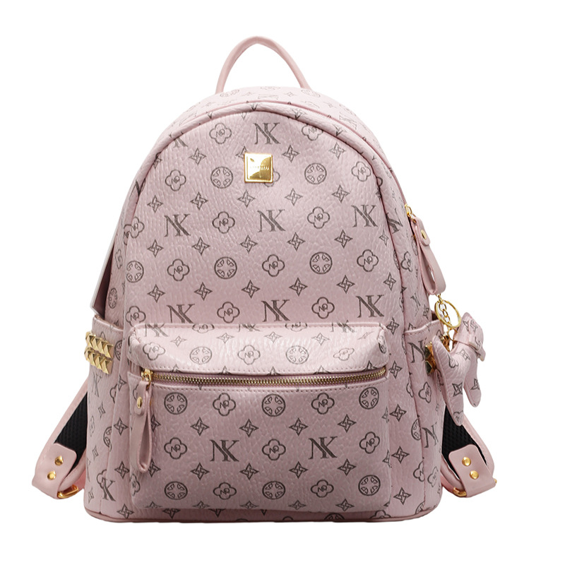Bolso desnudo rosa de gran tamaño