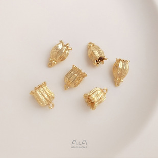 ��ɫ14K�������K��m��ñDIY�ֹ��������Ʒ�l���^��u���R����