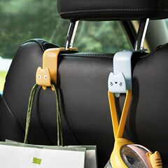 車のフック車の後部漫画かわいい椅子バックシート後部座席フック車の収納クリエイティブインテリアフック