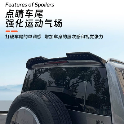 5 Special Mc Tail Spoiler: Fixed wind wing