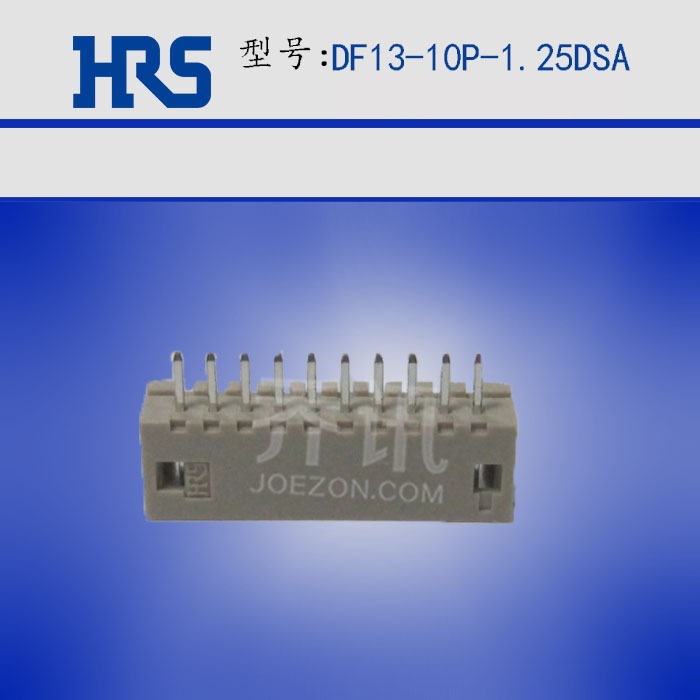 HRS�������������� DF13ϵ��10pin���Ŵ�ͷ���� DF13-10P-1.25DSA