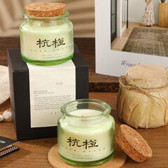 Amazon クロスボーダー手作りニッチギフトボックスカップワックスアロマキャンドルお土産装飾品無煙ロマンチックな香りの雰囲気ワックス