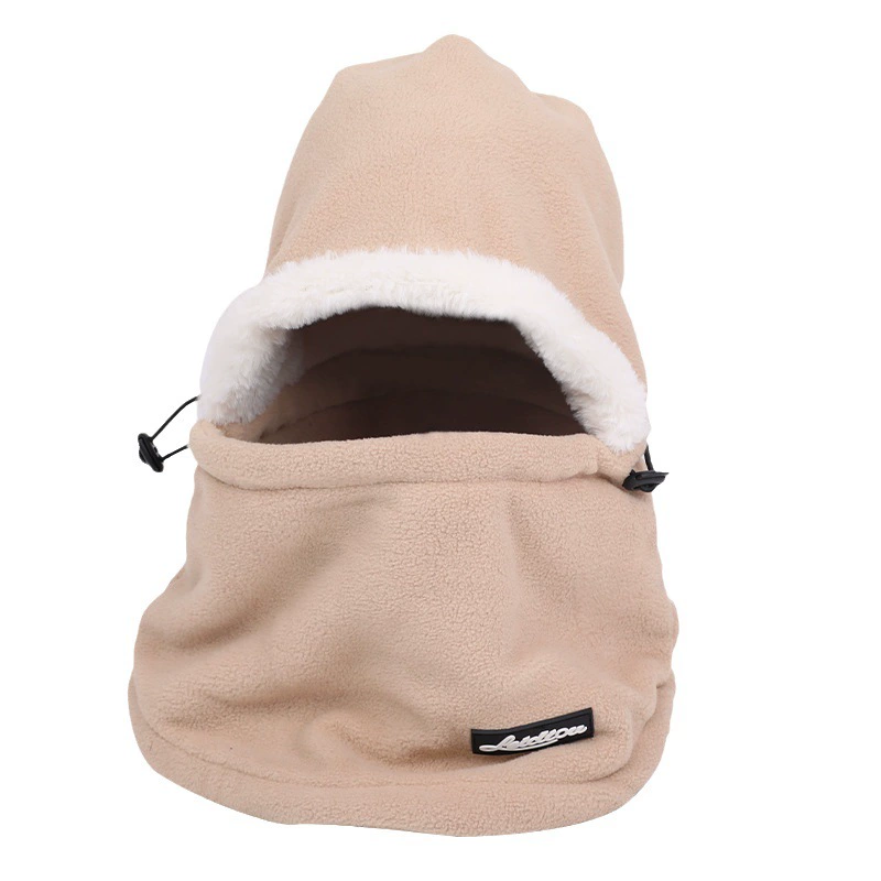 Demi-season hat, keep warm windproof scarf, increased thickness