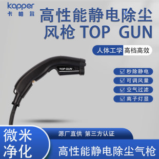 High-Performance Electrostatic Dust Removal Air Gun German Kapper Filter Air Micron Purification Electrostatic Ion Air Gun