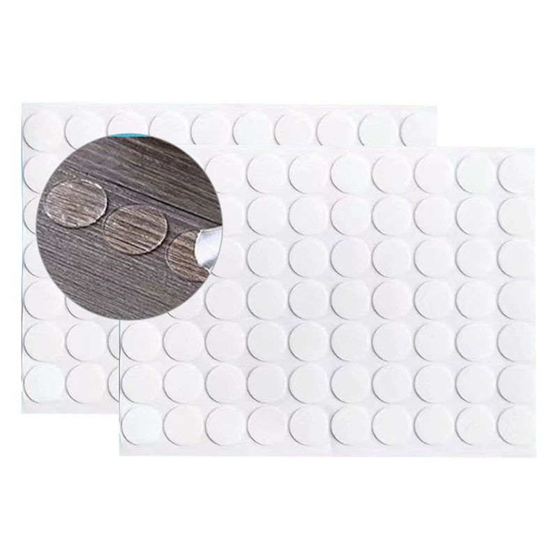 В наличии круглая прозрачная акриловая двусторонняя клейкая чашка прочная бесшовная Съемная клейкая наклейка украшение двухсторонний клей круглое дозирование