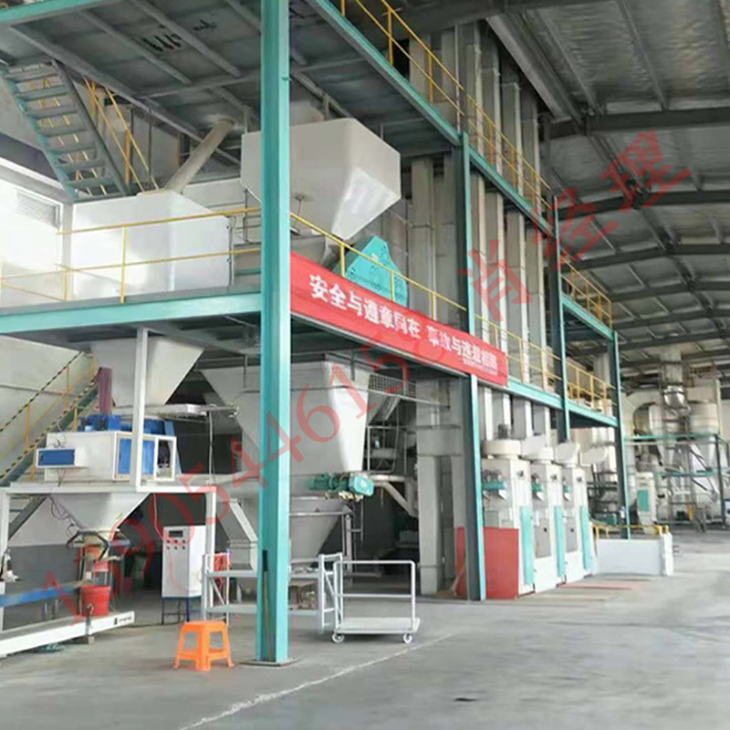 Professional Equipment for Feed Processing, Large Automatic Computer Control Feed Crushing Mixing Particles Production Line