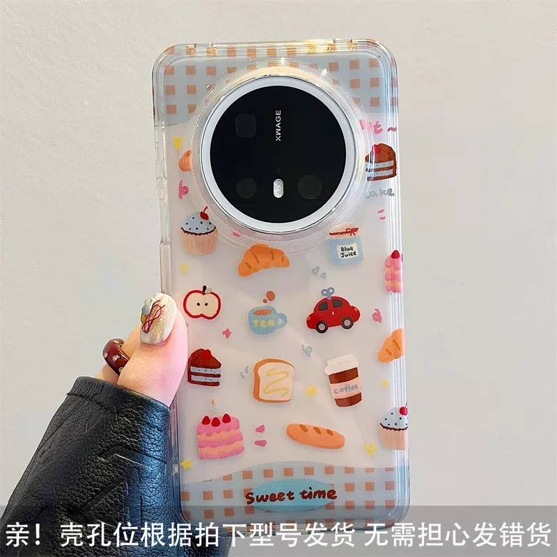 Dibujos animados ins brillo bloque de color elefante para iPhone15 Apple 16ProMax funda para teléfono móvil 14/13 femenino 15PM