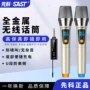 先科充电一拖二调频话筒