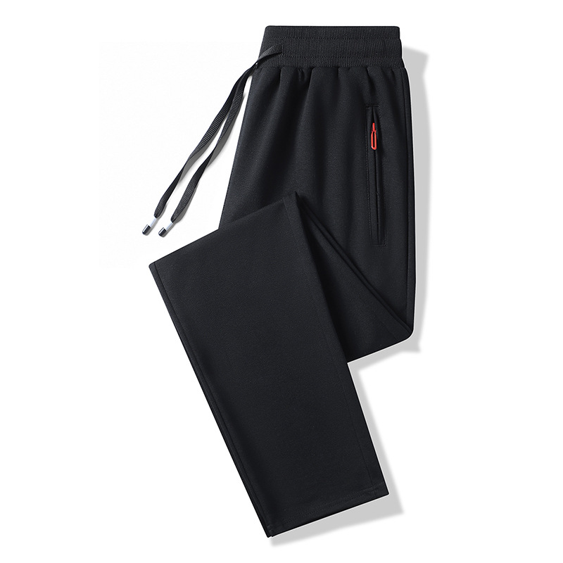 Black straight leg