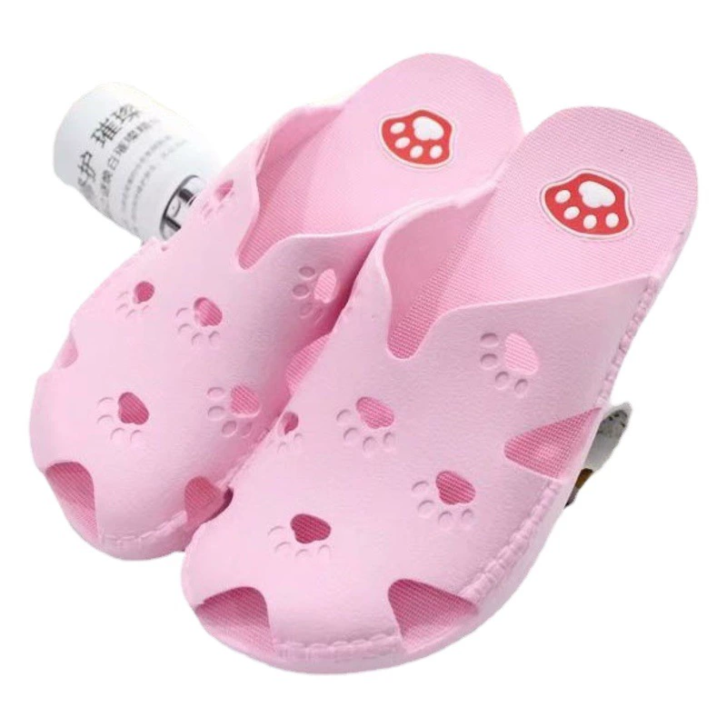 Женская обувь Lin Run Baotou, домашняя мягкая подошва, домашние и уличные Полые дышащие женские сандалии и тапочки, домашние женские Тапочки для ванной