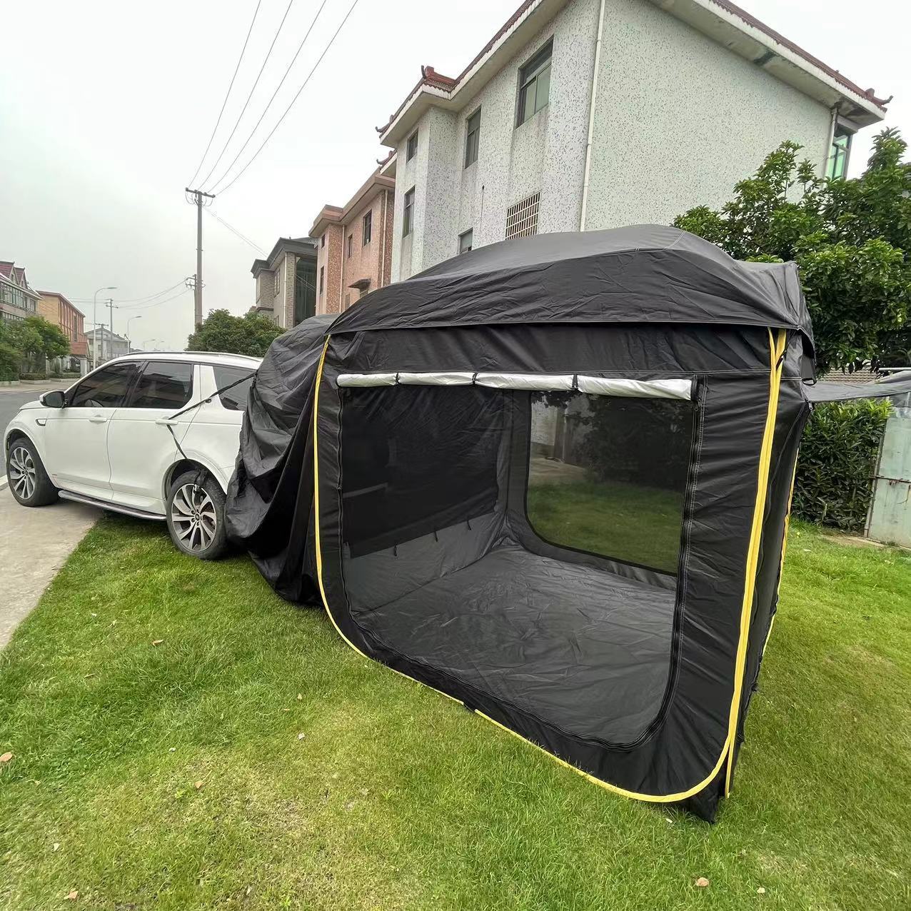 Outdoor extended SUV rear tent, car-mounted tent, trunk tent, car tail box tent, side-of-car tent for outdoor camping