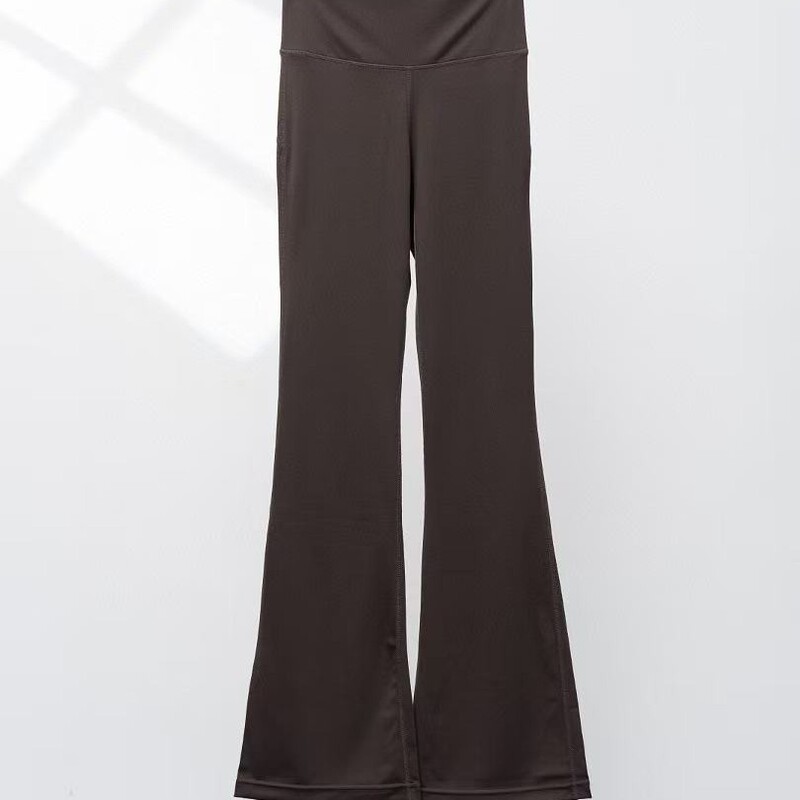 Original Label Lulugroove30 Bell-Bottom Pants Lulu Women's Sports High-Waisted Leggings Wunder Yoga Pants
